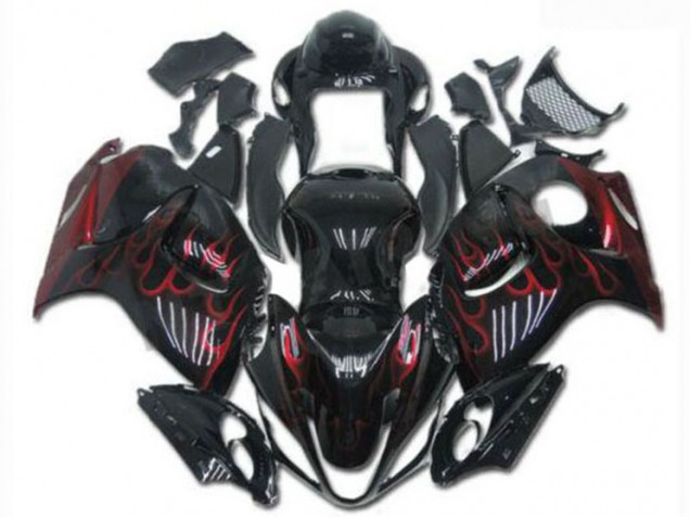 Affordable 2008-2019 Black Red Suzuki Hayabusa GSXR1300 Motorcycle Fairings Canada Affordable 2008-2019 Black Red Suzuki Hayabusa GSXR1300 Motorcycle Fairings Canada