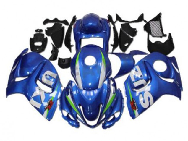 Affordable 2008-2019 Blue White Suzuki GSXR 1300 Hayabusa Motorcycle Fairings Canada Affordable 2008-2019 Blue White Suzuki GSXR 1300 Hayabusa Motorcycle Fairings Canada