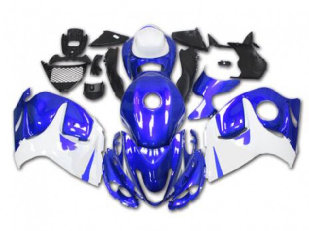 Affordable 2008-2019 Blue White Suzuki GSXR 1300 Hayabusa Full Fairing Kit Canada Affordable 2008-2019 Blue White Suzuki GSXR 1300 Hayabusa Full Fairing Kit Canada