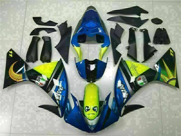 Affordable 2009-2011 Blue Yamaha YZF R1 Motorcycle Fairings Canada