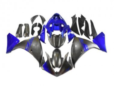 Affordable 2009-2011 Grey Blue Yamaha YZF R1 Motorcycle Fairings Canada