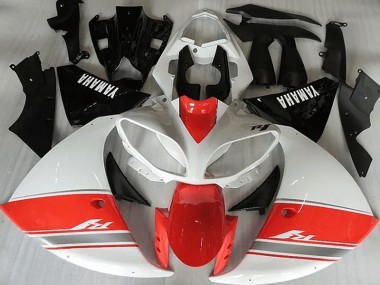 Affordable 2009-2011 Racy Red White Black Yamaha YZF R1 Motorcycle Fairings Canada