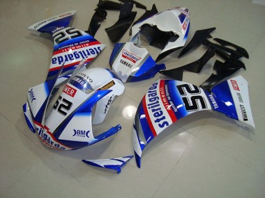 Affordable 2009-2011 White Black Sterilgarda Yamaha YZF R1 Motorcycle Fairings Canada