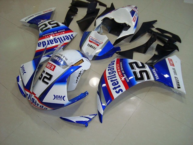 Affordable 2009-2011 White Black Sterilgarda Yamaha YZF R1 Motorcycle Fairings Canada Affordable 2009-2011 White Black Sterilgarda Yamaha YZF R1 Motorcycle Fairings Canada