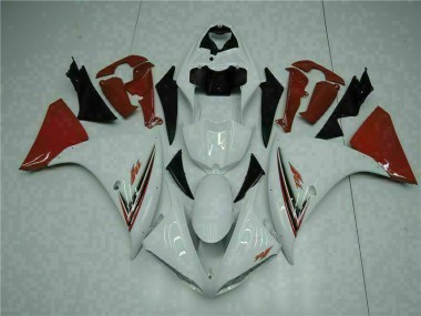 Affordable 2009-2011 White Red Yamaha YZF R1 Motorcycle Fairings Canada