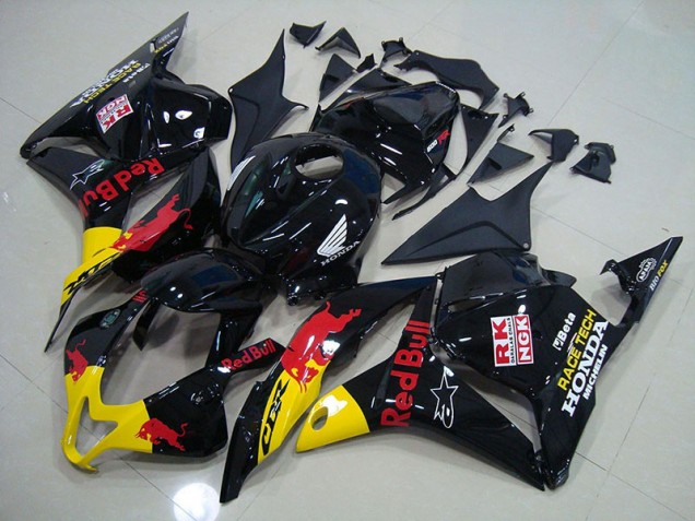 Affordable 2009-2012 Black Red Bull Honda CBR600RR Motorcycle Fairings Canada Affordable 2009-2012 Black Red Bull Honda CBR600RR Motorcycle Fairings Canada
