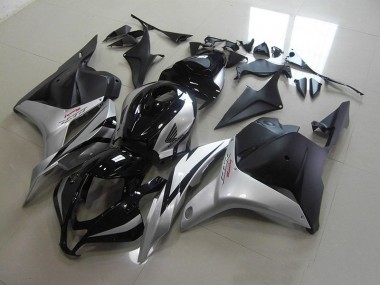 Affordable 2009-2012 Black Silver Honda CBR600RR Motorcycle Fairings Canada