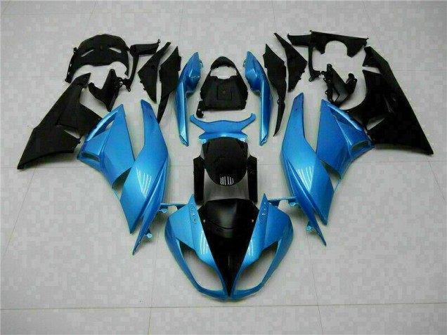 Affordable 2009-2012 Blue Black Kawasaki Ninja ZX6R Motorcycle Fairings Canada Affordable 2009-2012 Blue Black Kawasaki Ninja ZX6R Motorcycle Fairings Canada