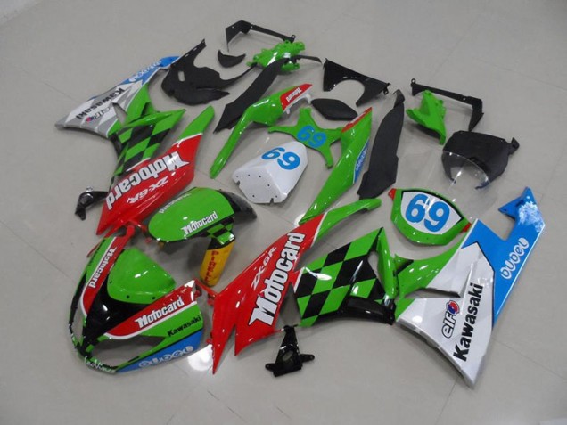 Affordable 2009-2012 Motocard Kawasaki Ninja ZX6R Motorcycle Fairings Canada Affordable 2009-2012 Motocard Kawasaki Ninja ZX6R Motorcycle Fairings Canada