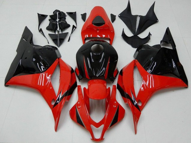Affordable 2009-2012 Red Black Honda CBR600RR Full Fairing Kits Canada