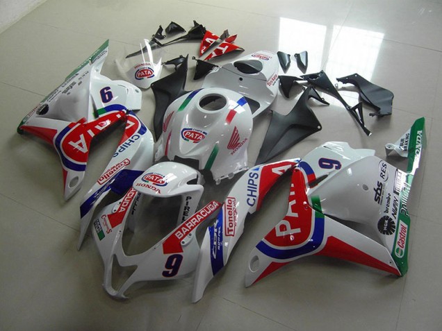 Affordable 2009-2012 Red White Pata Honda CBR600RR Motorcycle Fairings Canada Affordable 2009-2012 Red White Pata Honda CBR600RR Motorcycle Fairings Canada