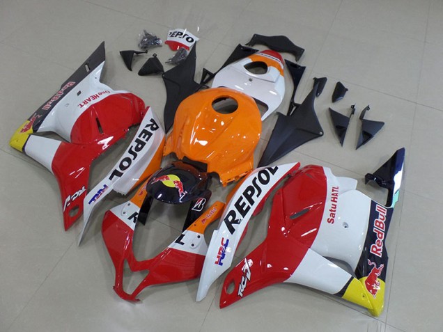 Affordable 2009-2012 Repsol Red Bull Honda CBR600RR Motorcycle Fairings Canada Affordable 2009-2012 Repsol Red Bull Honda CBR600RR Motorcycle Fairings Canada
