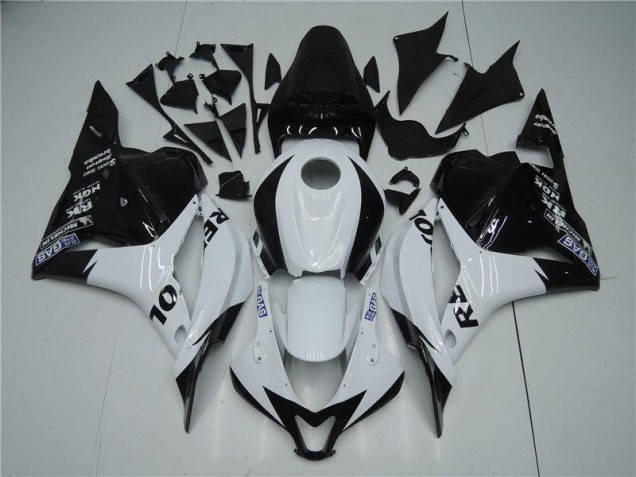 Affordable 2009-2012 White Black Honda CBR600RR Motorcycle Fairings Canada Affordable 2009-2012 White Black Honda CBR600RR Motorcycle Fairings Canada
