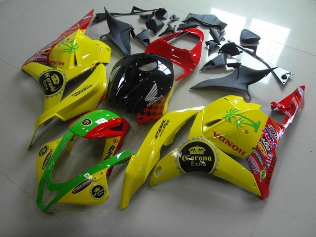 Affordable 2009-2012 Yellow Corona Extra Honda CBR600RR Motorcycle Fairings Canada Affordable 2009-2012 Yellow Corona Extra Honda CBR600RR Motorcycle Fairings Canada