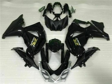 Affordable 2009-2016 Black Suzuki GSXR1000 Full Fairing Kit Canada