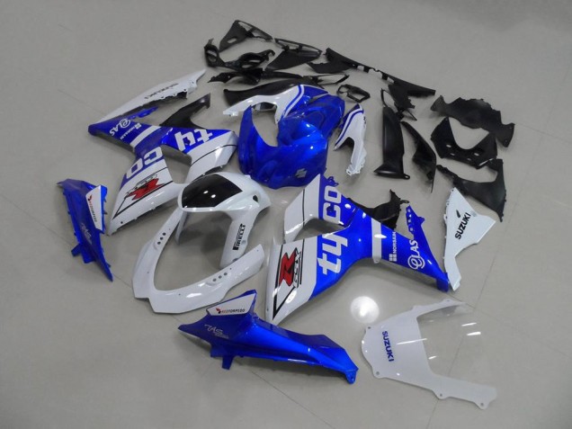 Affordable 2009-2016 Blue Tyco Suzuki GSXR 1000 Full Fairing Kit Canada Affordable 2009-2016 Blue Tyco Suzuki GSXR 1000 Full Fairing Kit Canada