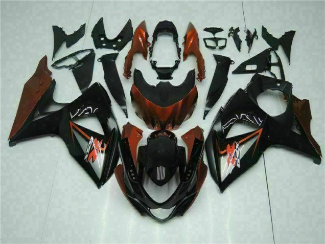 Affordable 2009-2016 Brown Black Suzuki GSXR1000 Motorcycle Fairings Canada Affordable 2009-2016 Brown Black Suzuki GSXR1000 Motorcycle Fairings Canada