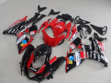 Affordable 2009-2016 Red Jomo Suzuki GSXR 1000 Motorcycle Fairings Canada