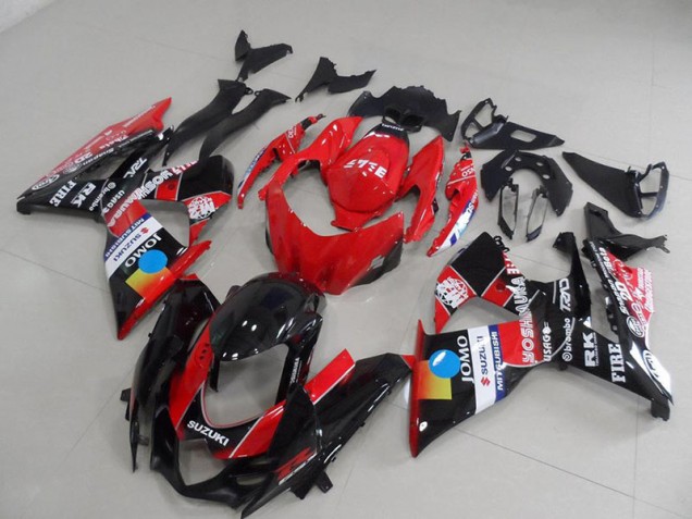 Affordable 2009-2016 Red Jomo Suzuki GSXR 1000 Motorcycle Fairings Canada Affordable 2009-2016 Red Jomo Suzuki GSXR 1000 Motorcycle Fairings Canada