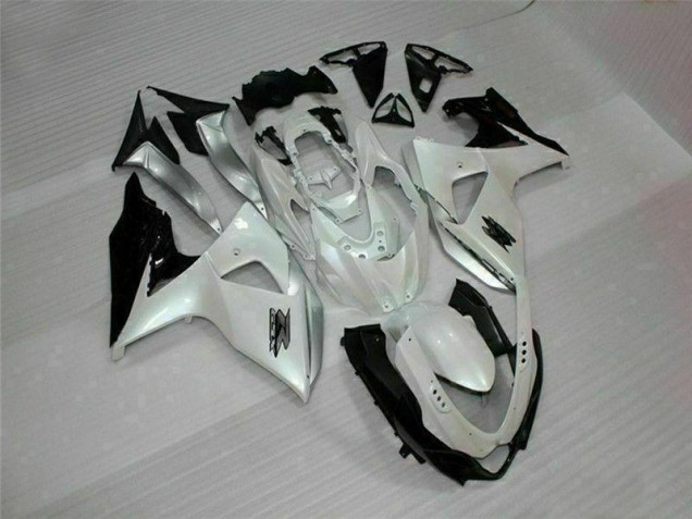 Affordable 2009-2016 White Black Suzuki GSXR1000 Motorcycle Fairings Canada Affordable 2009-2016 White Black Suzuki GSXR1000 Motorcycle Fairings Canada