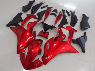 Affordable 2011-2013 Red Matte Black Honda CBR250RR Motorcycle Fairings Canada