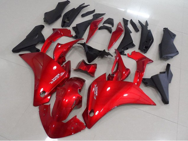 Affordable 2011-2013 Red Matte Black Honda CBR250RR Motorcycle Fairings Canada
