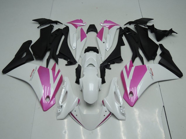 Affordable 2011-2013 White Pink Honda CBR250RR Motorcycle Fairings Canada Affordable 2011-2013 White Pink Honda CBR250RR Motorcycle Fairings Canada