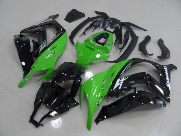 Affordable 2011-2015 Green and Black Kawasaki Ninja ZX10R Motorcycle Fairings Canada Affordable 2011-2015 Green and Black Kawasaki Ninja ZX10R Motorcycle Fairings Canada