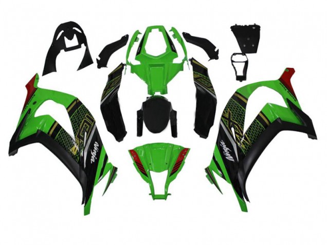 Affordable 2011-2015 Green Black Kawasaki Ninja ZX10R Injection Fairing Kit Canada Affordable 2011-2015 Green Black Kawasaki Ninja ZX10R Injection Fairing Kit Canada