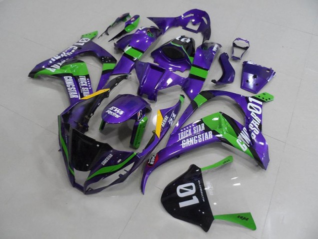 Affordable 2011-2015 Purple Eva Kawasaki Ninja ZX10R Motorcycle Fairings Canada