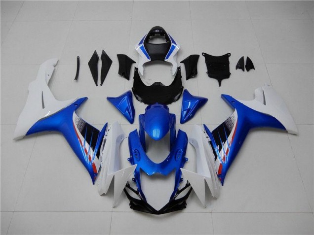 Affordable 2011-2020 Blue White Suzuki GSXR 600/750 Plastics Fairing Kits Canada Affordable 2011-2020 Blue White Suzuki GSXR 600/750 Plastics Fairing Kits Canada
