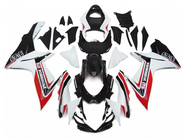 Affordable 2011-2020 White Red Black Suzuki GSXR 600/750 Motorcycle Fairings Canada Affordable 2011-2020 White Red Black Suzuki GSXR 600/750 Motorcycle Fairings Canada