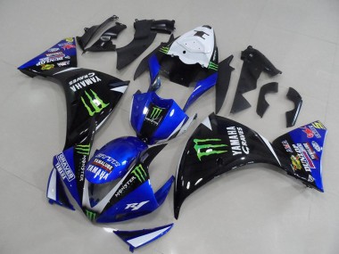 Affordable 2012-2014 Blue Black Monster Yamaha YZF R1 Motorcycle Fairings & Bodywork Canada