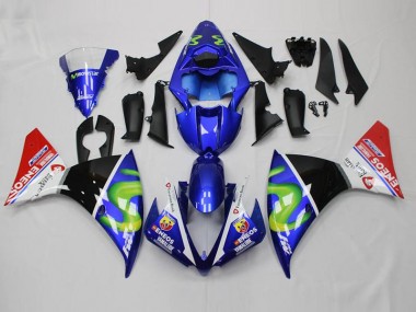 Affordable 2012-2014 Blue White Black Red Yamaha YZF R1 Motorcycle Fairings Canada