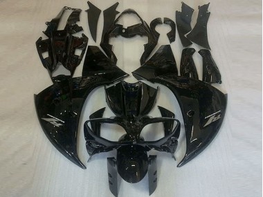 Affordable 2012-2014 Glossy Black Yamaha YZF R1 Motorcycle Fairings Canada