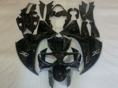 Affordable 2012-2014 Glossy Black Yamaha YZF R1 Motorcycle Fairings Canada