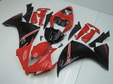 Affordable 2012-2014 Red Black Yamaha YZF R1 Motorcycle Fairings Canada