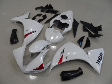 Affordable 2012-2014 White Black Yamaha YZF R1 Motorcycle Fairings Canada
