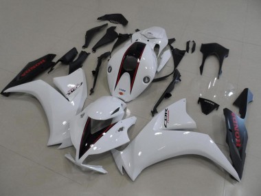 Affordable 2012-2016 White and Matte Black OEM Style Honda CBR1000RR Motorcycle Fairings Canada