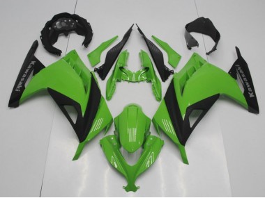 Affordable 2013-2016 OEM Style Green Kawasaki Ninja ZX300R Motorcycle Fairings Canada