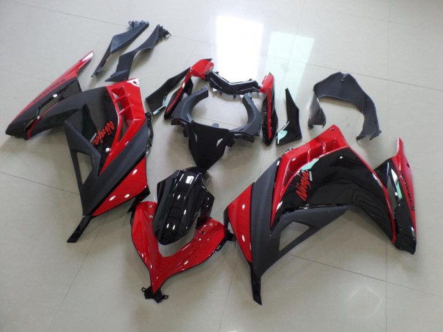 Affordable 2013-2016 Red Black Kawasaki Ninja ZX300R Motorcycle Fairings Canada Affordable 2013-2016 Red Black Kawasaki Ninja ZX300R Motorcycle Fairings Canada