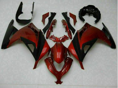 Affordable 2013-2016 Red Kawasaki Ninja EX300 Motorcycle Fairings Canada