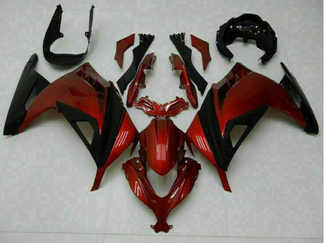 Affordable 2013-2016 Red Kawasaki Ninja EX300 Motorcycle Fairings Canada Affordable 2013-2016 Red Kawasaki Ninja EX300 Motorcycle Fairings Canada