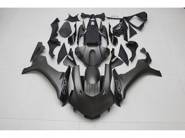Affordable 2015-2019 Grey Black Yamaha YZF R1 Motorcycle Fairings Canada