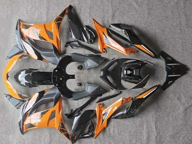 Affordable 2017-2019 Glossy Orange Black Kawasaki Ninja EX650 Motorcycle Fairings Canada Affordable 2017-2019 Glossy Orange Black Kawasaki Ninja EX650 Motorcycle Fairings Canada
