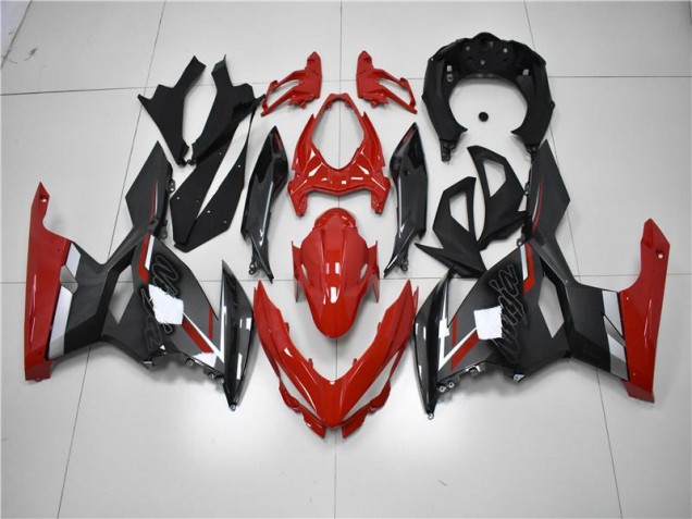 Affordable 2018-2020 Red Black Kawasaki Ninja EX400 Motorcycle Fairings Canada Affordable 2018-2020 Red Black Kawasaki Ninja EX400 Motorcycle Fairings Canada