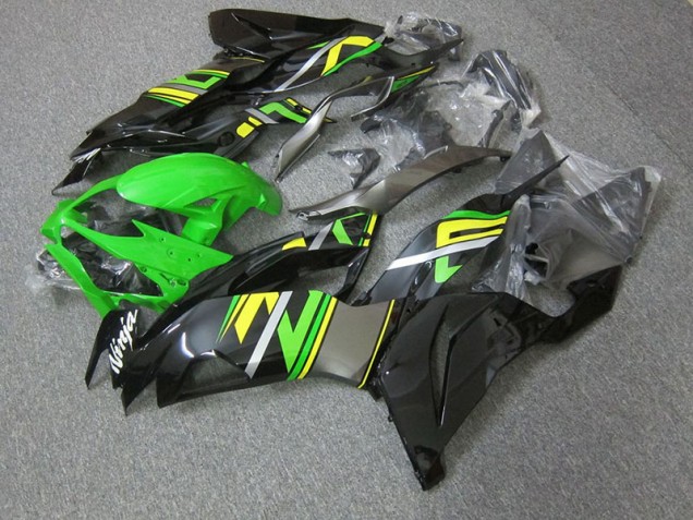 Affordable 2019-2020 Green Kawasaki Ninja ZX6R Motorcycle Fairings Canada Affordable 2019-2020 Green Kawasaki Ninja ZX6R Motorcycle Fairings Canada